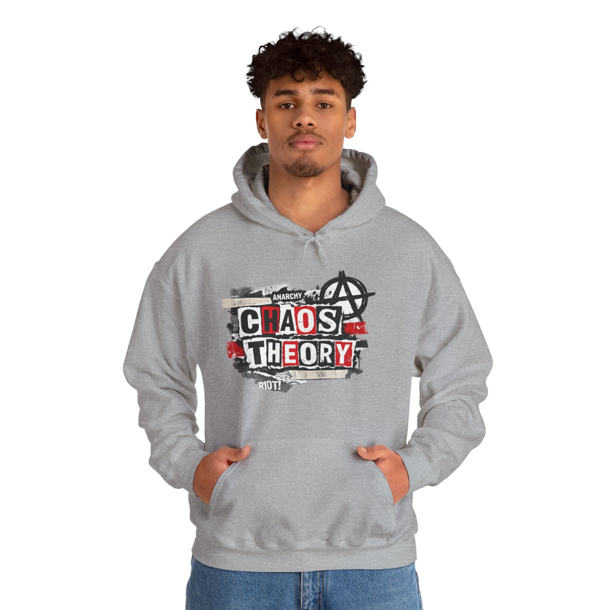 Chaos Theory Hoodie — Punk Anarchy Graphic Sweatshirt