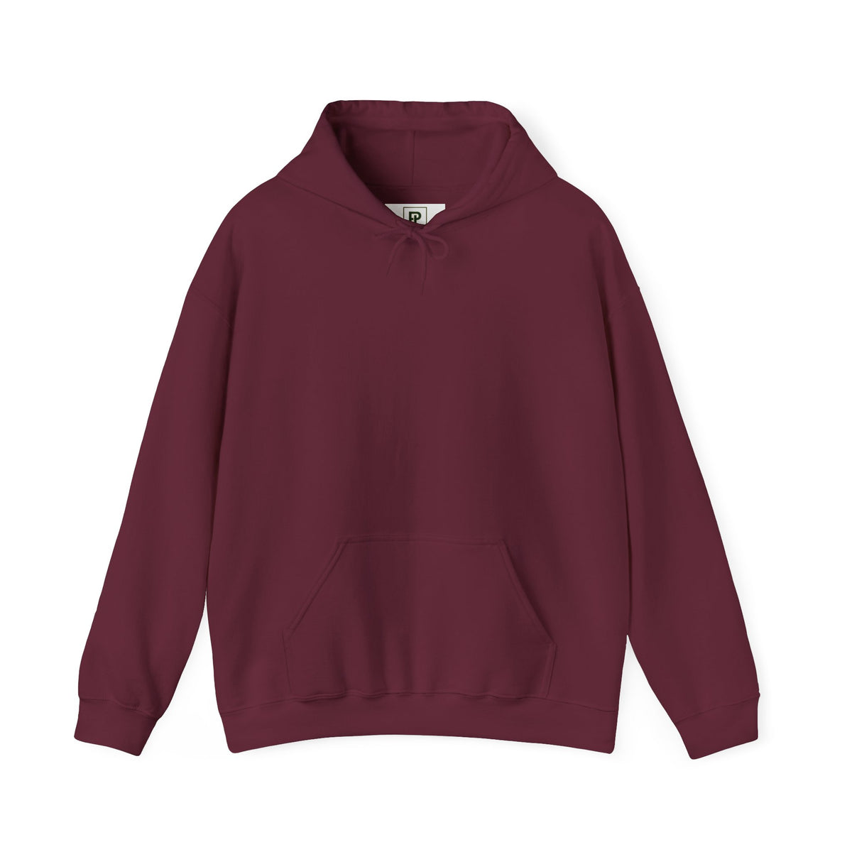 Mourner Salaried Hoodie - Floral Wreath Back Print Comfort Pullover