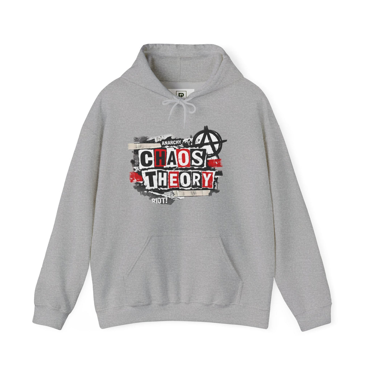 Chaos Theory Hoodie — Punk Anarchy Graphic Sweatshirt