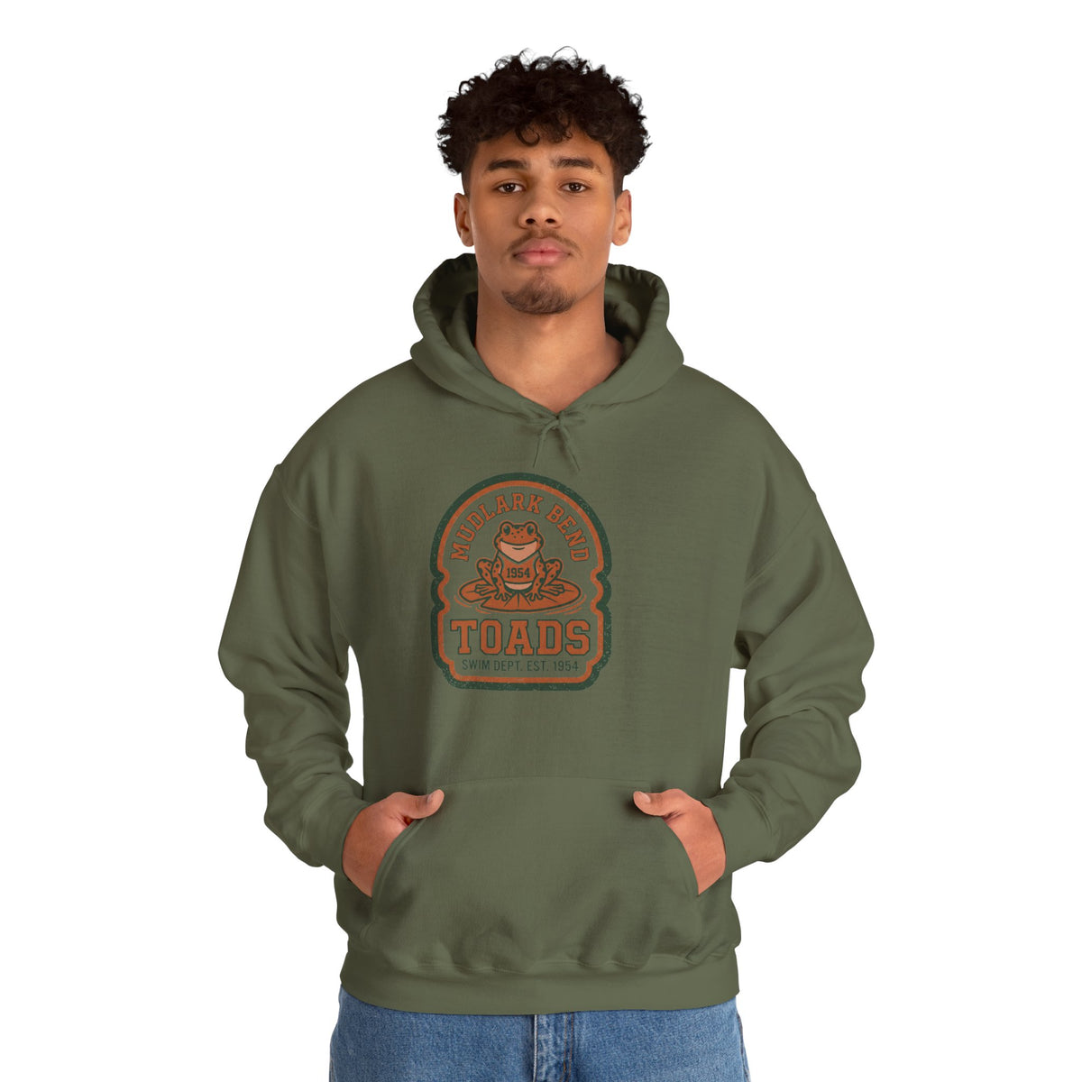 Toads Hoodie — Retro 'Noble Rib Toads' Vintage Sports Logo Sweatshirt