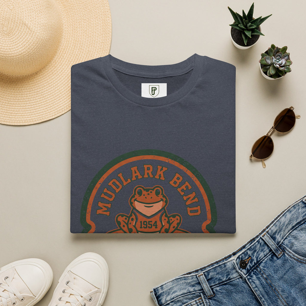 Toads T-Shirt — 'Midlarrk Bend Toads' Vintage Frog Team Tee