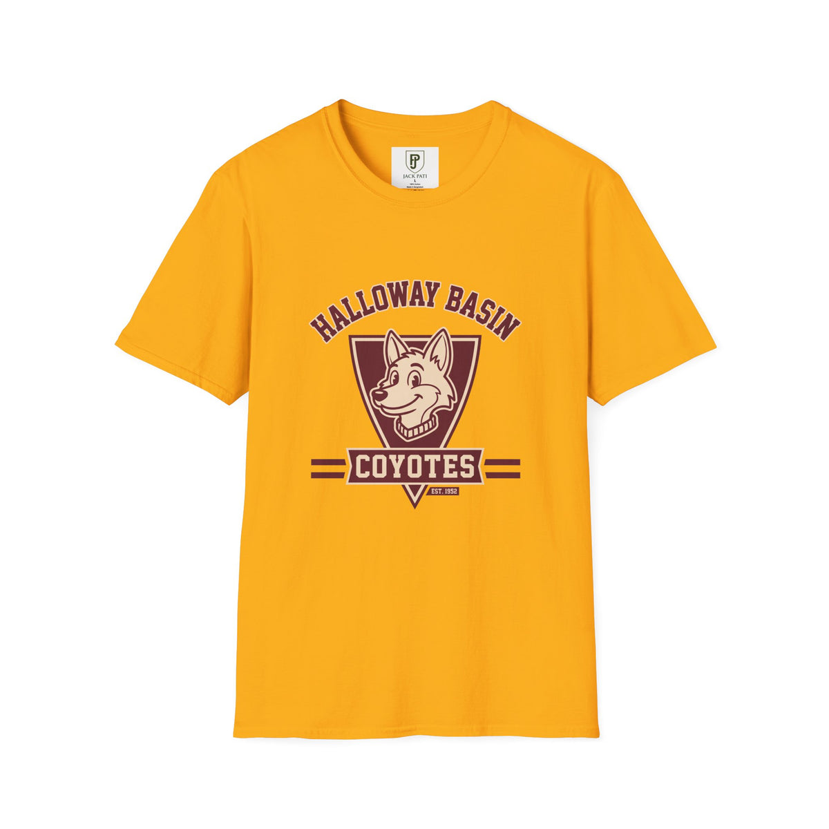 Halloway Basin Coyotes Tee — Vintage Mascot School Spirit T-Shirt