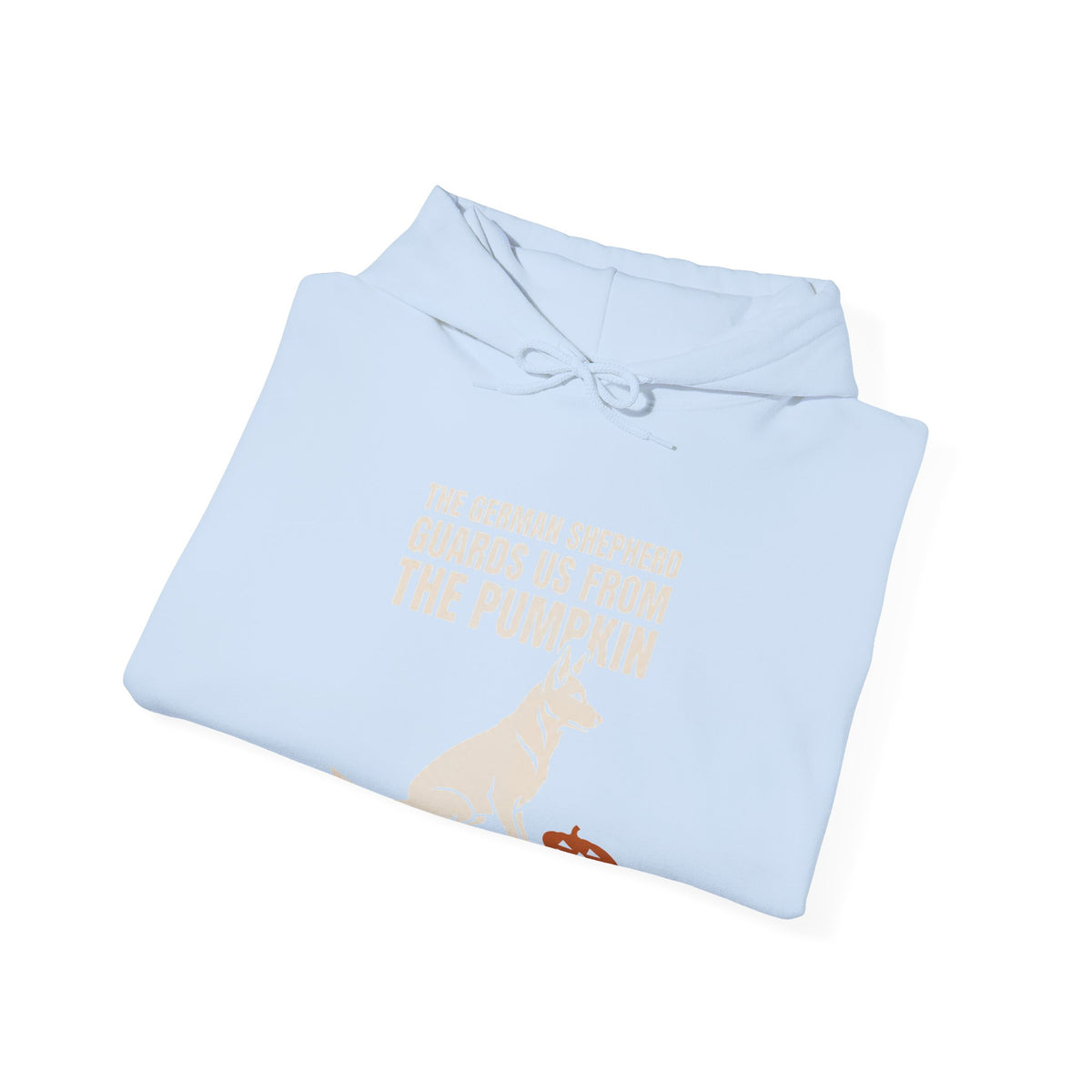 Halloween Kangaroo Hoodie — "She Thinks Her Siblings Are From the Pumpkin" Cute Fall Sweatshirt