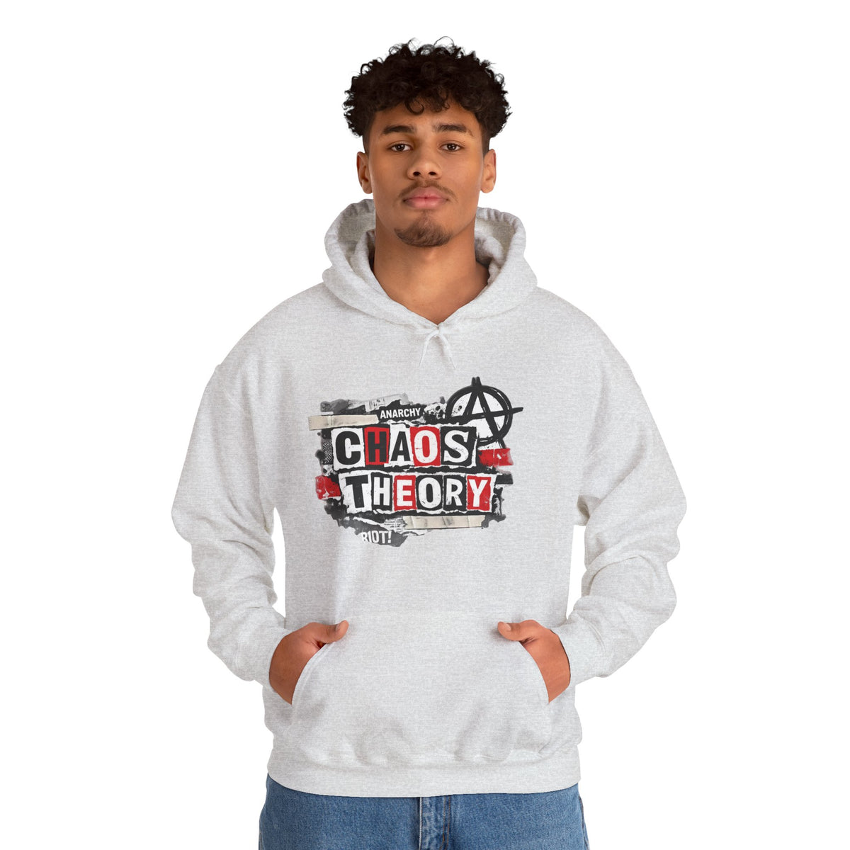 Chaos Theory Hoodie — Punk Anarchy Graphic Sweatshirt