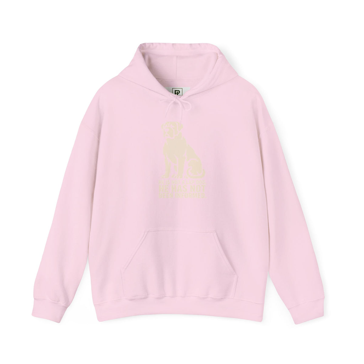Dog Rescue Hoodie - 'He Has Not' Labrador Graphic Sweatshirt for Animal Lovers
