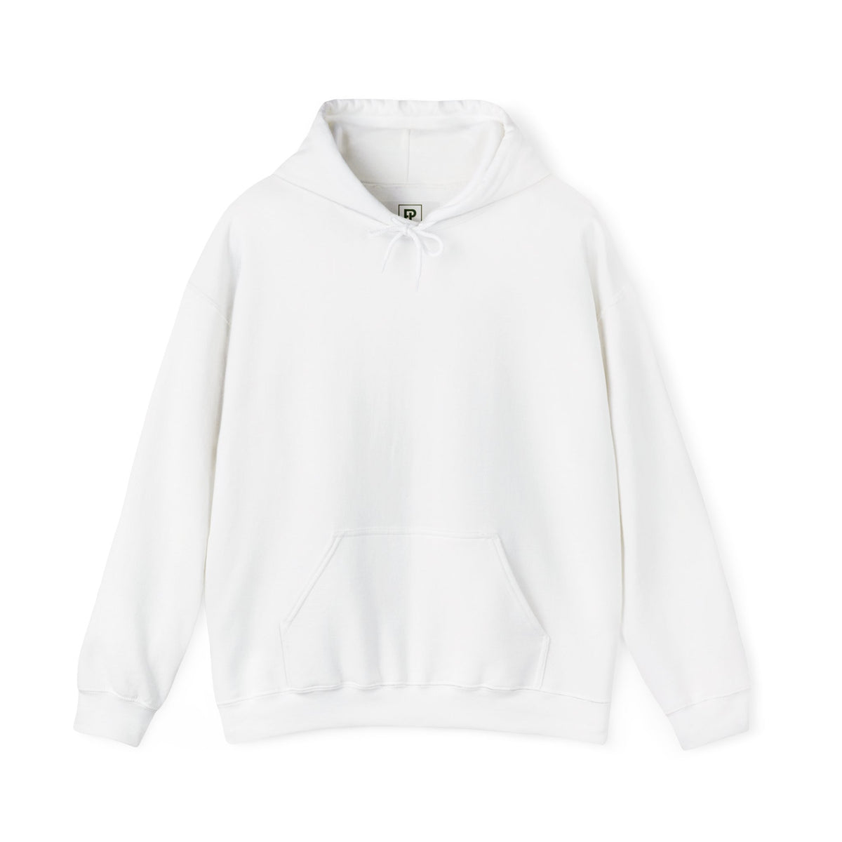 Mourner Salaried Hoodie - Floral Wreath Back Print Comfort Pullover