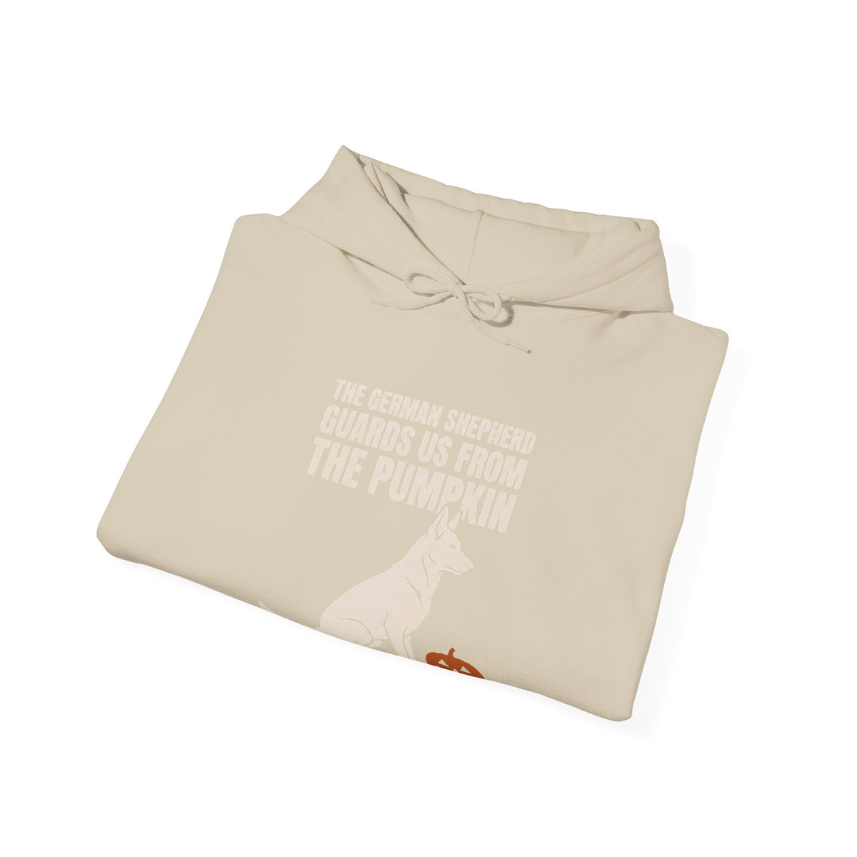 Halloween Kangaroo Hoodie — "She Thinks Her Siblings Are From the Pumpkin" Cute Fall Sweatshirt