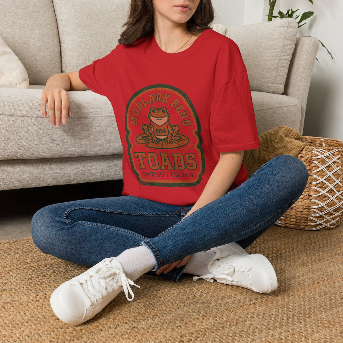 Toads T-Shirt — 'Midlarrk Bend Toads' Vintage Frog Team Tee