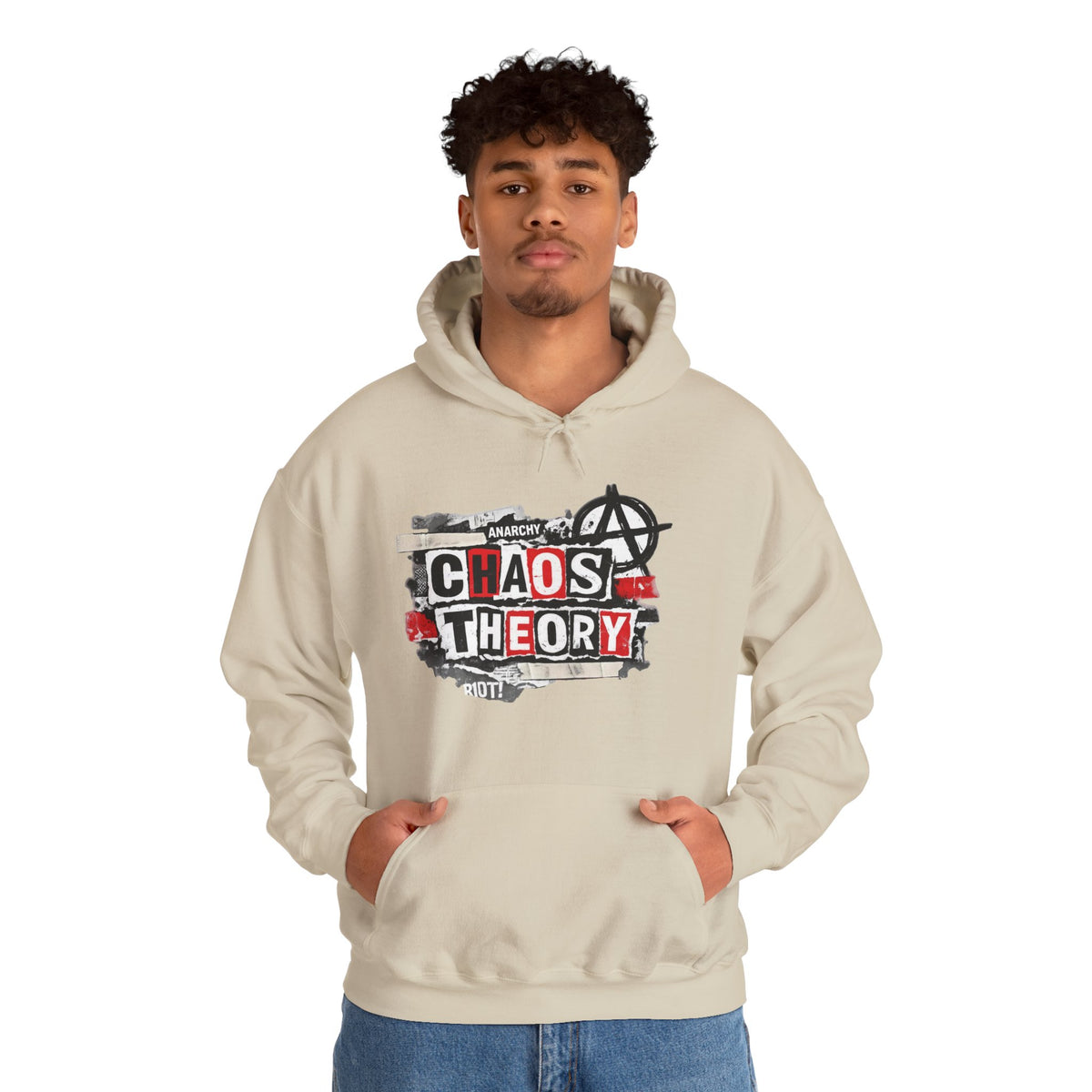 Chaos Theory Hoodie — Punk Anarchy Graphic Sweatshirt